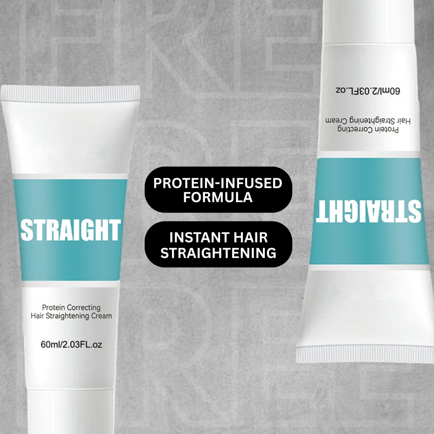 Protein Hair Straightening Cream – Gentle Damage-Repair & Smoothing Formula 60ml