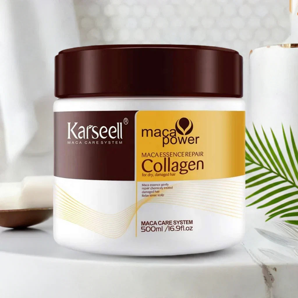 Karseell Collagen Hair Treatment Mask For Dry Damaged & All Hair Types - 500ml