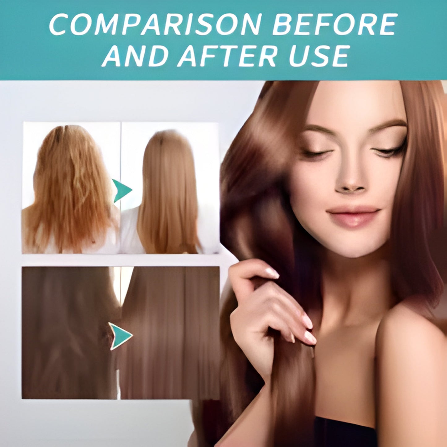Protein Hair Straightening Cream – Gentle Damage-Repair & Smoothing Formula 60ml